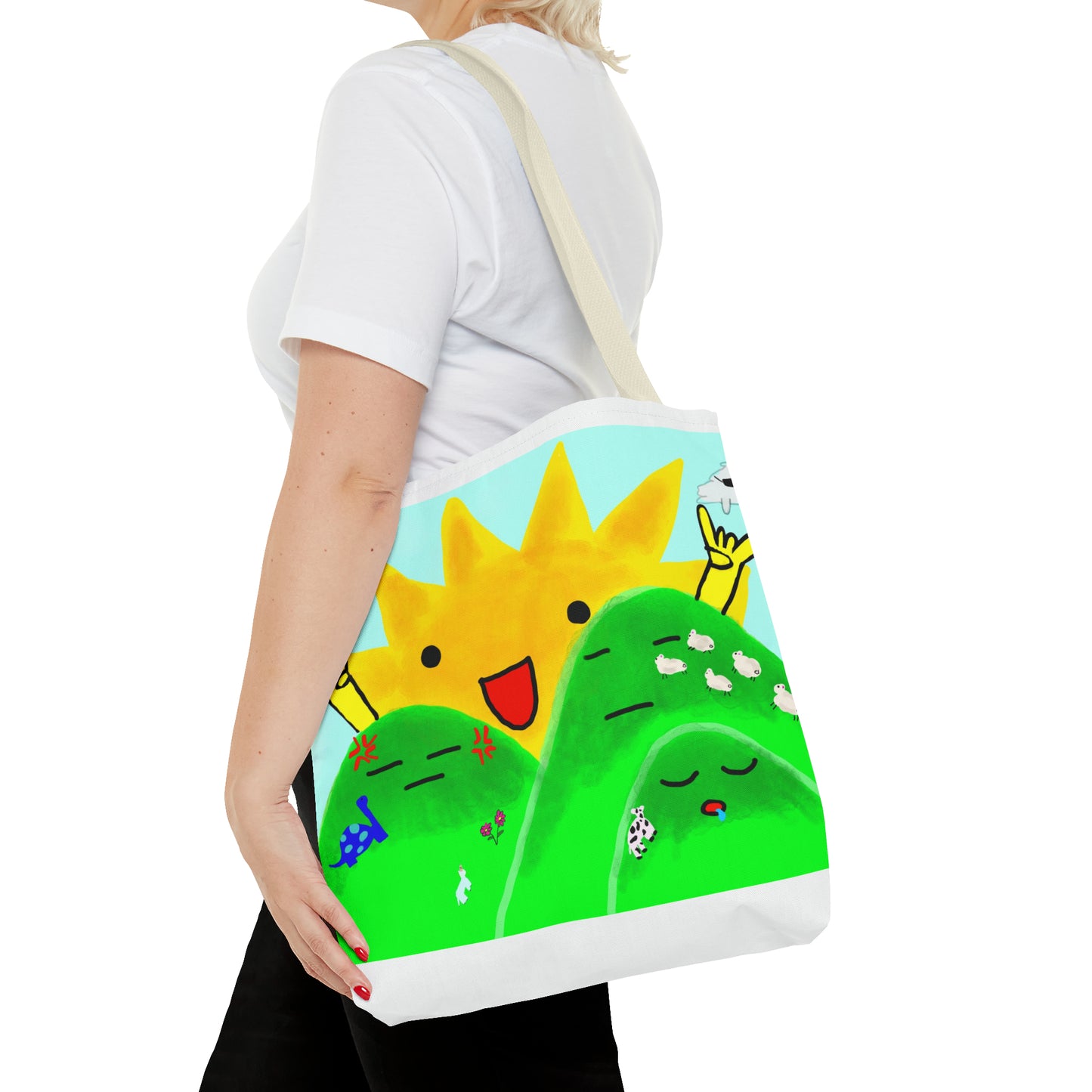 Suns Up Funs Up Tote